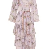 Acacia Asymmetric Midi Dress