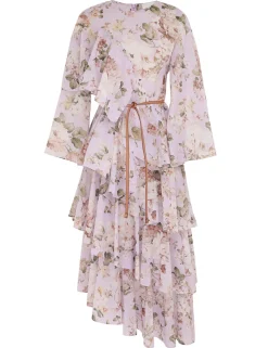 Acacia Asymmetric Midi Dress