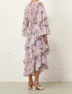 Acacia Asymmetric Midi Dress