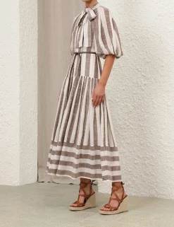 Acacia Blouson Shirt Dress