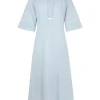 Acacia Denim Midi Dress