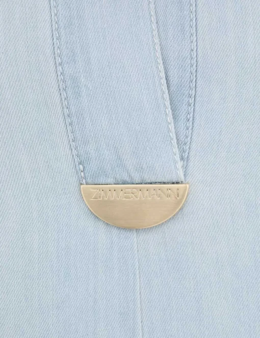 Acacia Denim Midi Dress