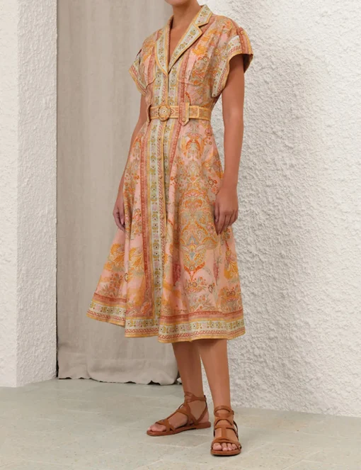 Acacia Midi Shirt Dress