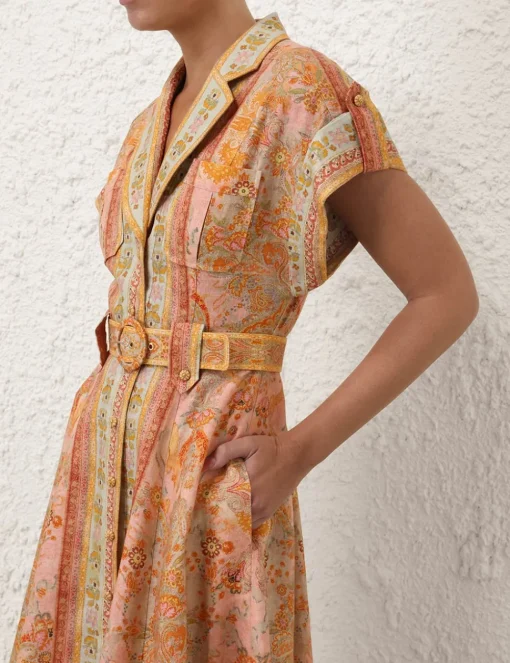 Acacia Midi Shirt Dress