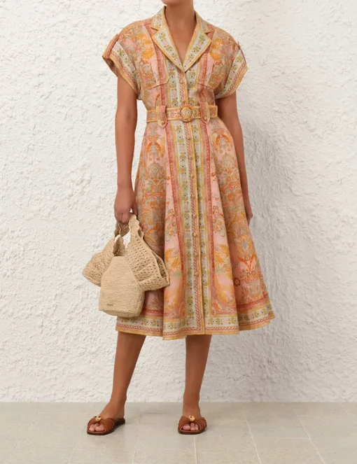 Acacia Midi Shirt Dress