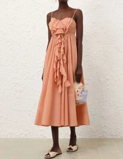 Acacia Ruffle Maxi Dress