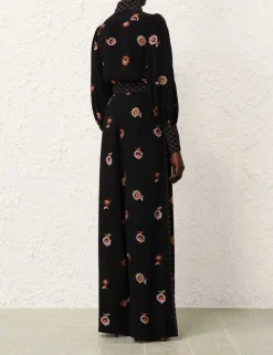 Belted Wide Leg Pant