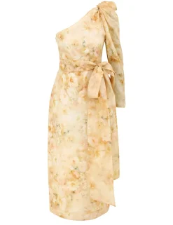 Crush Asymmetrical Midi Dress