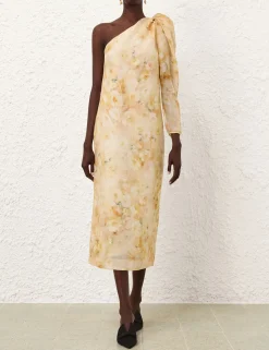 Crush Asymmetrical Midi Dress