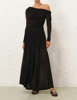 Crush Asymmetrical Midi Dress