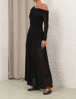 Crush Asymmetrical Midi Dress