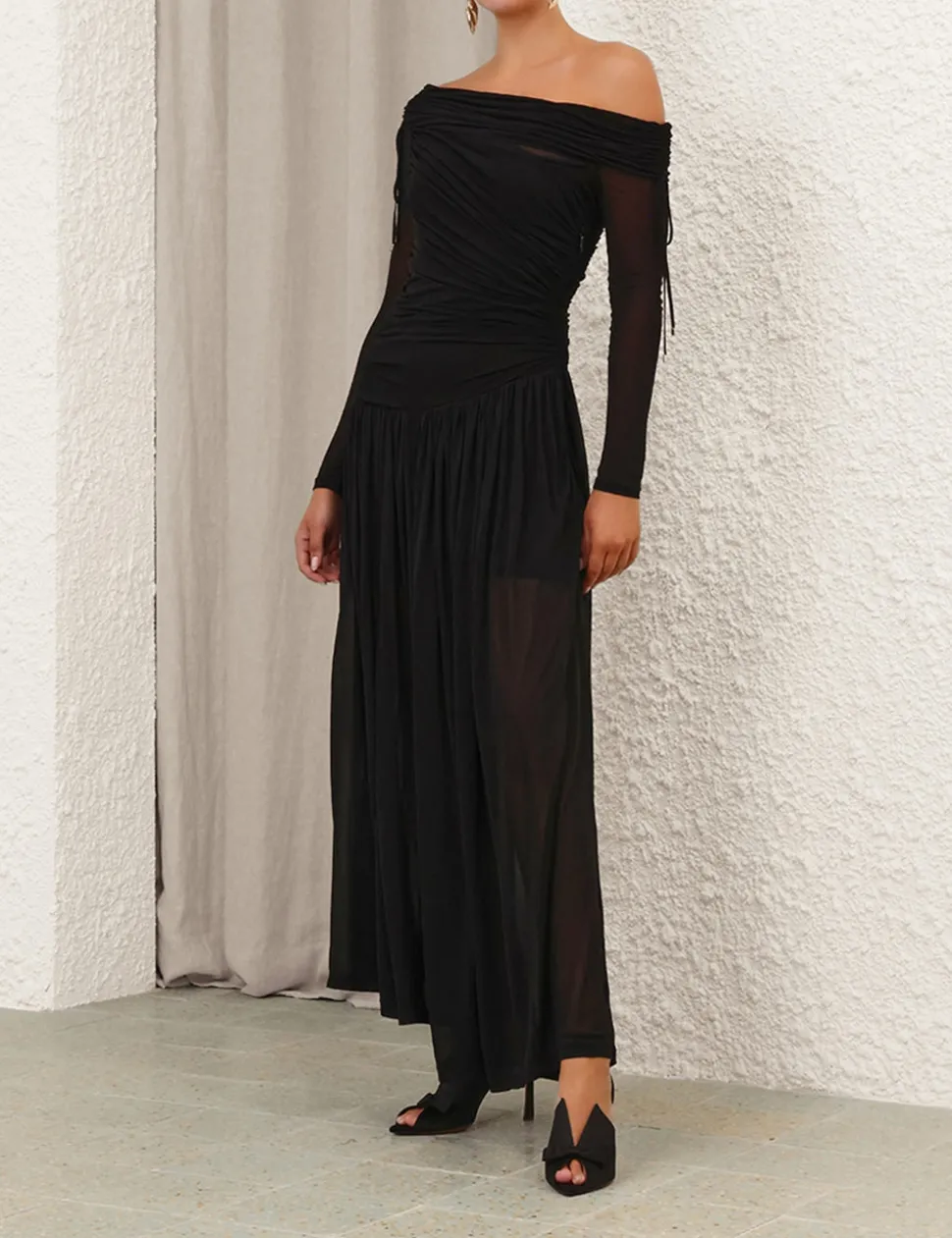 Crush Asymmetrical Midi Dress