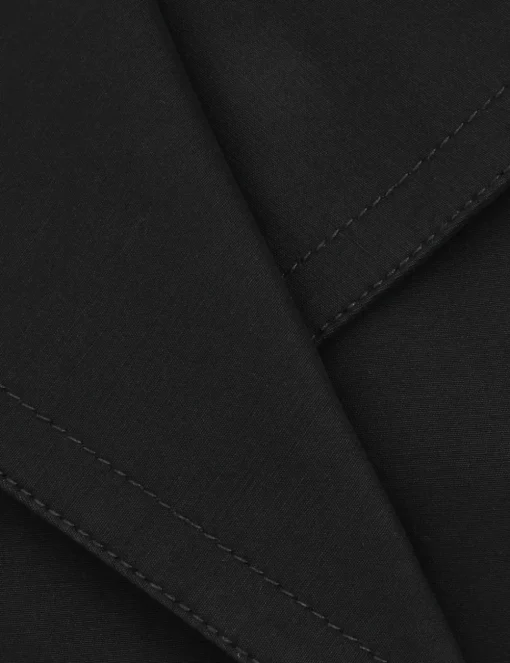 Crush Barrel Trench Coat