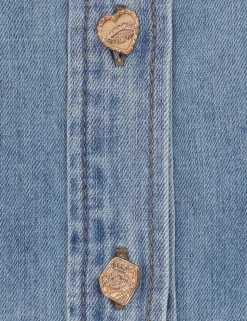 Crush Denim Blouse