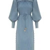 Crush Denim Midi Dress