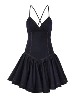 Crush Denim Mini Dress