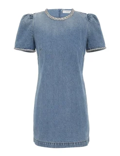 Crush Embellished Denim Dress