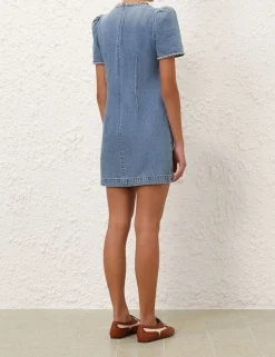 Crush Embellished Denim Dress