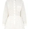 Crush Embroidered Playsuit