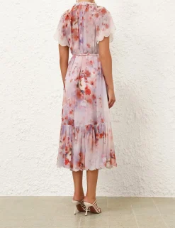 Crush Flutter Midi Dress