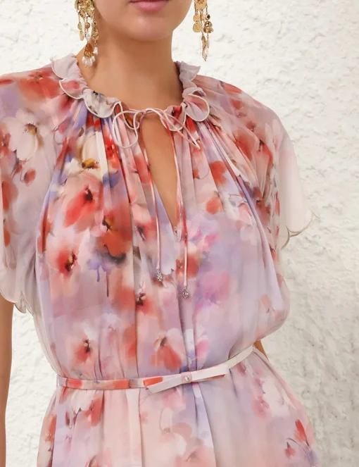 Crush Flutter Midi Dress
