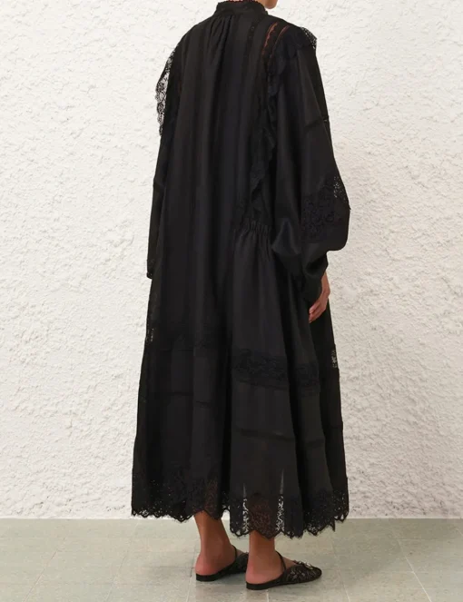 Crush Lace Billow Dress