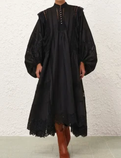 Crush Lace Billow Dress