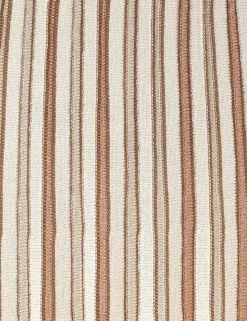 Crush Metallic Stripe Skirt