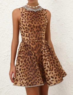 Crush Panelled Mini Dress