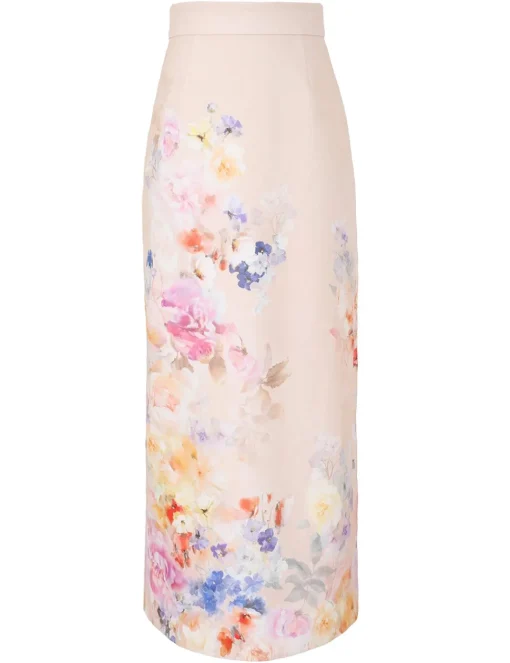 Crush Pencil Midi Skirt