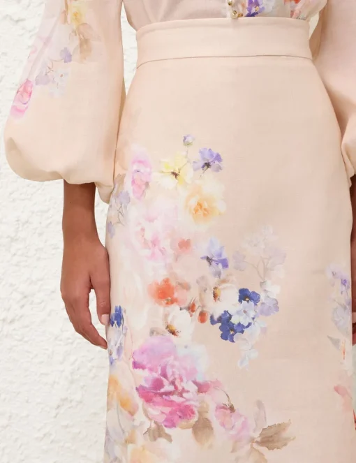 Crush Pencil Midi Skirt