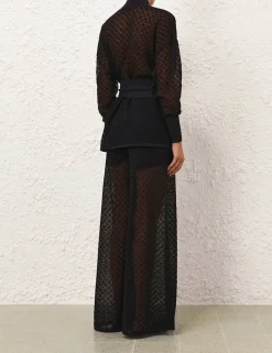 Crush Pointelle Batwing Top