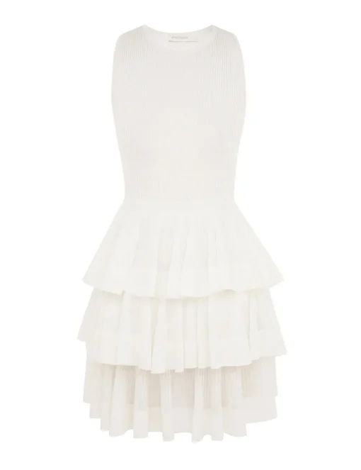 Crush Ruffled Mini Dress