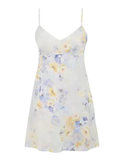 Crush Spliced Ruffle Dress