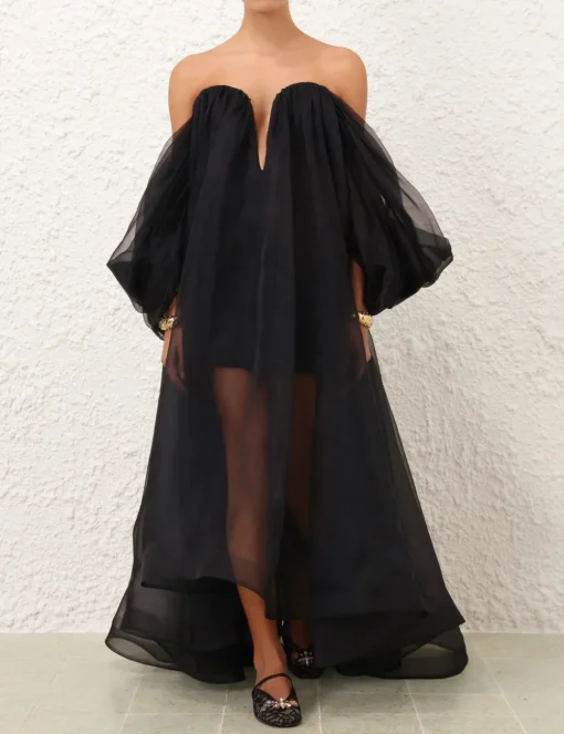 Crush Strapless Midi Dress