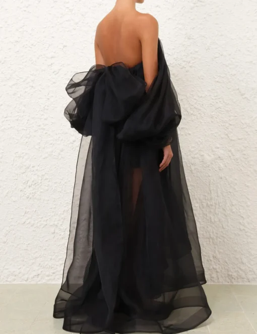 Crush Strapless Midi Dress