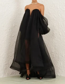 Crush Strapless Midi Dress