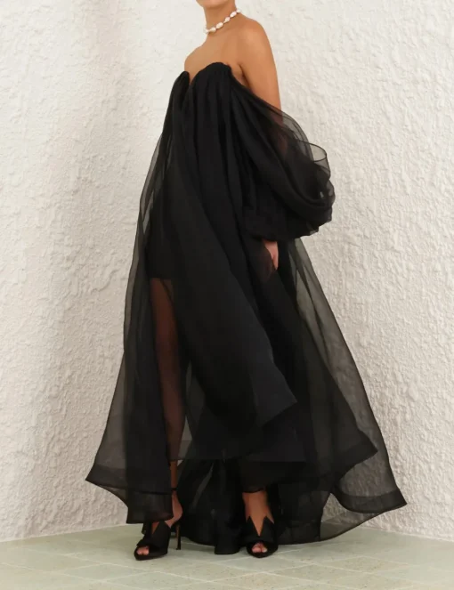 Crush Strapless Midi Dress
