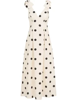 Crush V Neck Midi Dress