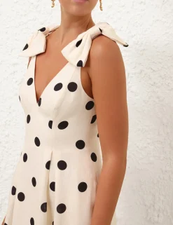 Crush V Neck Midi Dress