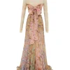 Eden Flounce Maxi Dress
