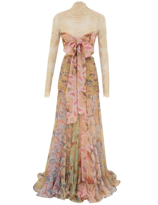 Eden Flounce Maxi Dress