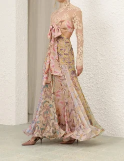 Eden Flounce Maxi Dress