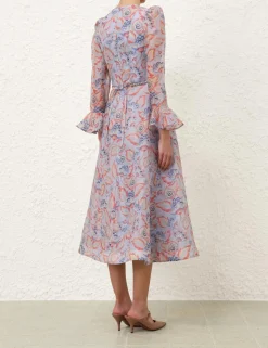 Eden Long Sleeve Midi Dress