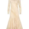 Eden V Neck Spliced Gown