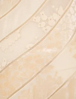 Eden V Neck Spliced Gown