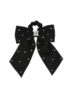 Embellished Bow Scrunchie
