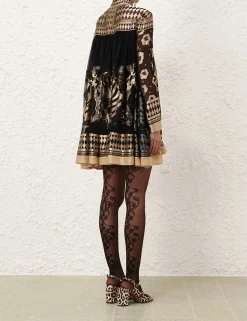 Filagree Jacquard Tights