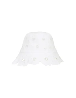 Floral Embroidery Bucket Hat