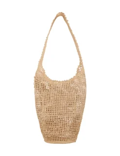 Floral Raffia Carry All